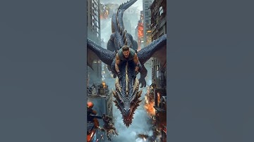 He Rode a DRAGON Through the City?! Epic Urban Battle!🔥🐉