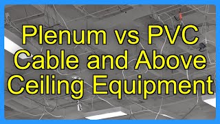 Celebrity Plenum vs PVC Cable and Above Ceiling Equipment Net Worth