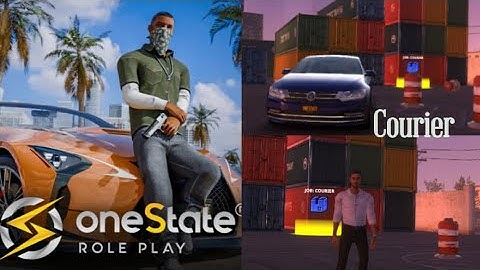 DELIVERY SERVICE -One State RP - Role Play Life #onestaterp job:courier #onestate #rpg #roleplay