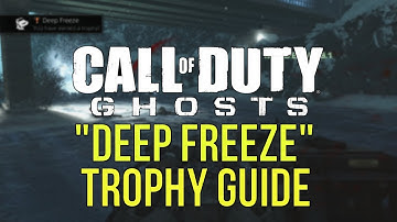 "Call of Duty Ghosts" - "Deep Freeze" Trophy/Achievement Guide
