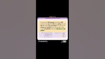 Using a VENN DIAGRAM for PROBABILITY questions #maths #math #mathsshorts #mathstricks #mathtricks