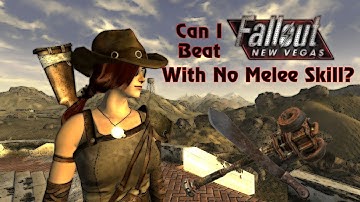 Can I Beat Fallout New Vegas With Only Melee Weapons But No Melee Skill? | FNV Challenge