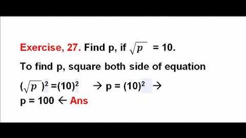 Grade 8 Math - Segment I Unit 7 - Exponent Exercise-B