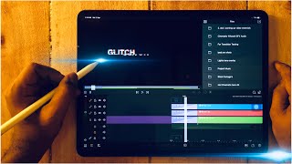 How to create Easy Glitch text effect lumafusion 2.4 | download free Glitch Preset #StayHome screenshot 5