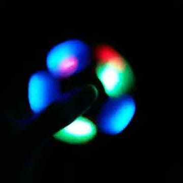 Спиннер светящийся - YouTube