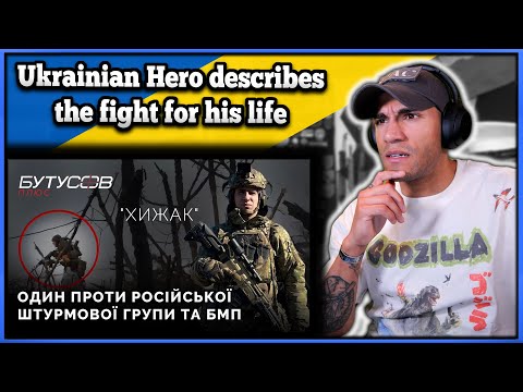 Ukrainian Hero Repels Russian Assault - Marine reacts