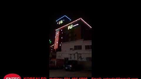 LED cảnh quan mỹ thuật cho tòa nhà