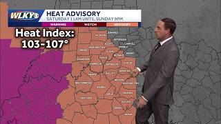 Heat Advisories Issued For Saturday And Sunday