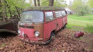 Нашли Заброшенный Автобус в Лесу и Завели Его Спустя 30 лет