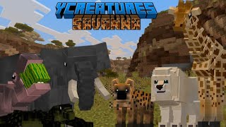 Savanna Biome Creature Update For Minecraft PE l New Savanna Biome Update For Minecraft PE l Hindi l screenshot 5