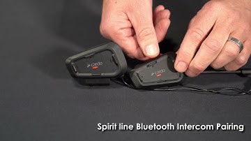 Spirit line Bluetooth Intercom Pairing