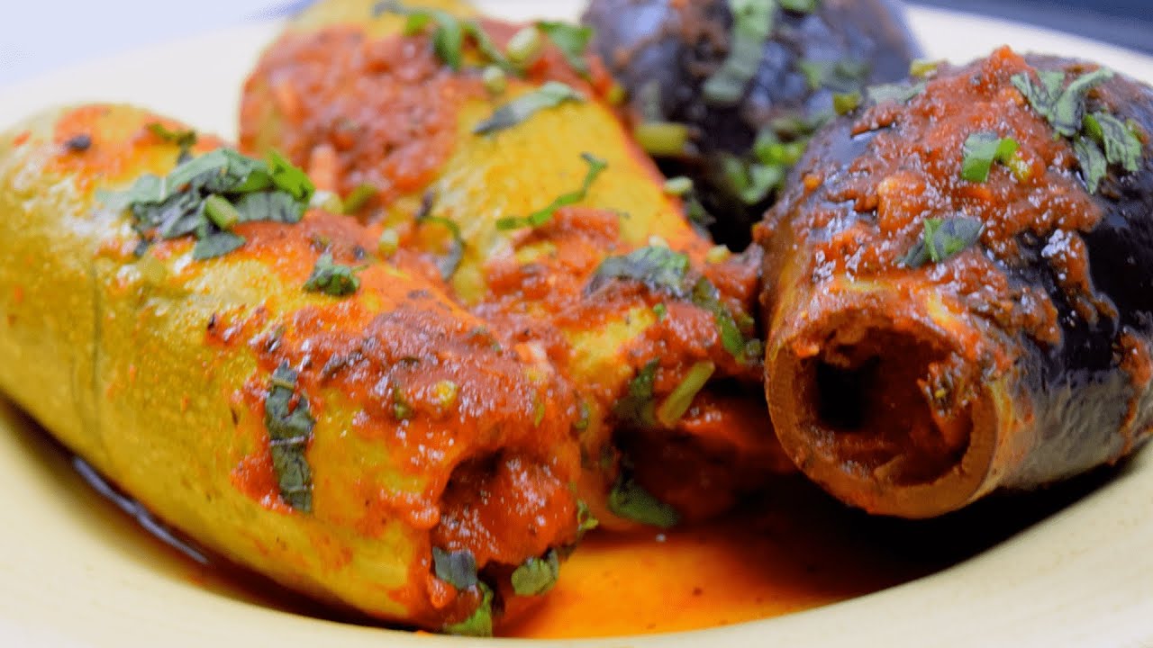 طريقة عمل محشي الكوسا والباذنجان على طريقتنا الشهية