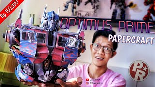 OPTIMUS PRIME [ PAPERCRAFT ] - (Part 2D Torso / body) - Stop Motion | Indonesia