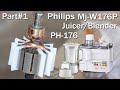 How To Rewind The Armature Of Philips Mj-W176P Juicer/Blender Part#1