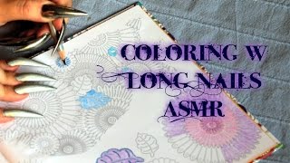 How to Color with Crayons and Long Chrome Stiletto Nails | CosmeticSnob