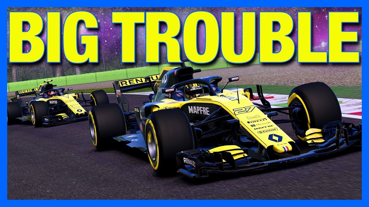 F1 2018 Career Mode : BIG TROUBLE!! (Part 14)