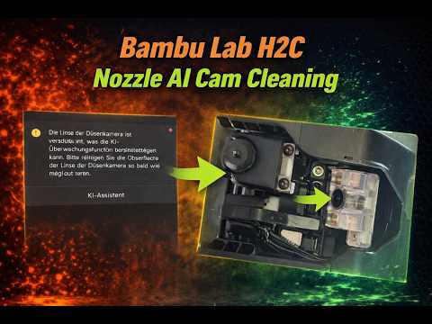 Bambu Lab H2C Nozzle AI Cam Cleaning