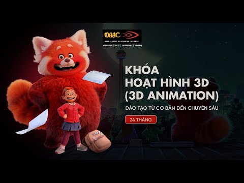 Video Khóa Hoạt hình 3D (24 tháng) từ cơ bản đến chuyên sâu - youtube