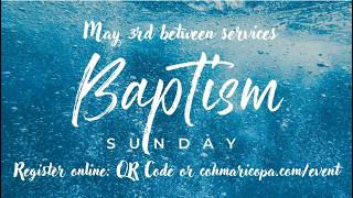 Baptisms May 3 2026