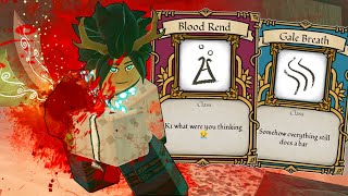Curved Blade of Winds + Bloodrend in Deepwoken 🩸🍃