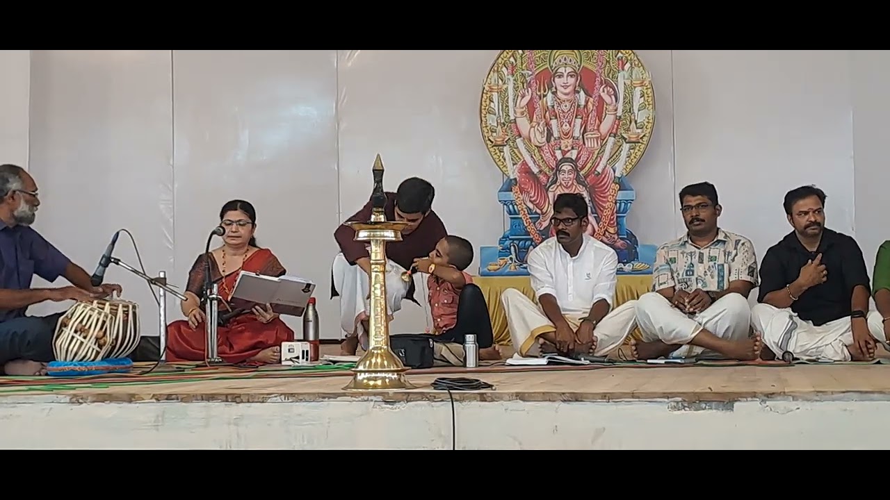 Sarade Karunanidhe at Attukal Bhagavathi temple 