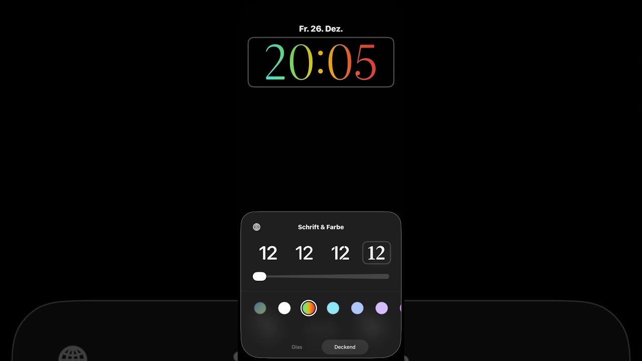 iPhone Uhrzeit Einstellungen //////iPhone Time Settings