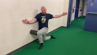 Half Kneeling Open Book