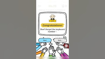 BRAIN OUT NO 70 Add up 3 largest numbers in the following! (Walkthrough)