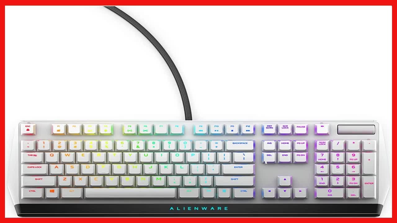 Great product -  New Alienware Low-Profile RGB Gaming Keyboard AW510K Light, Alienfx Per Key RGB Lig