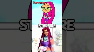 Teen Titans Go Characters In Real Life! #Shorts