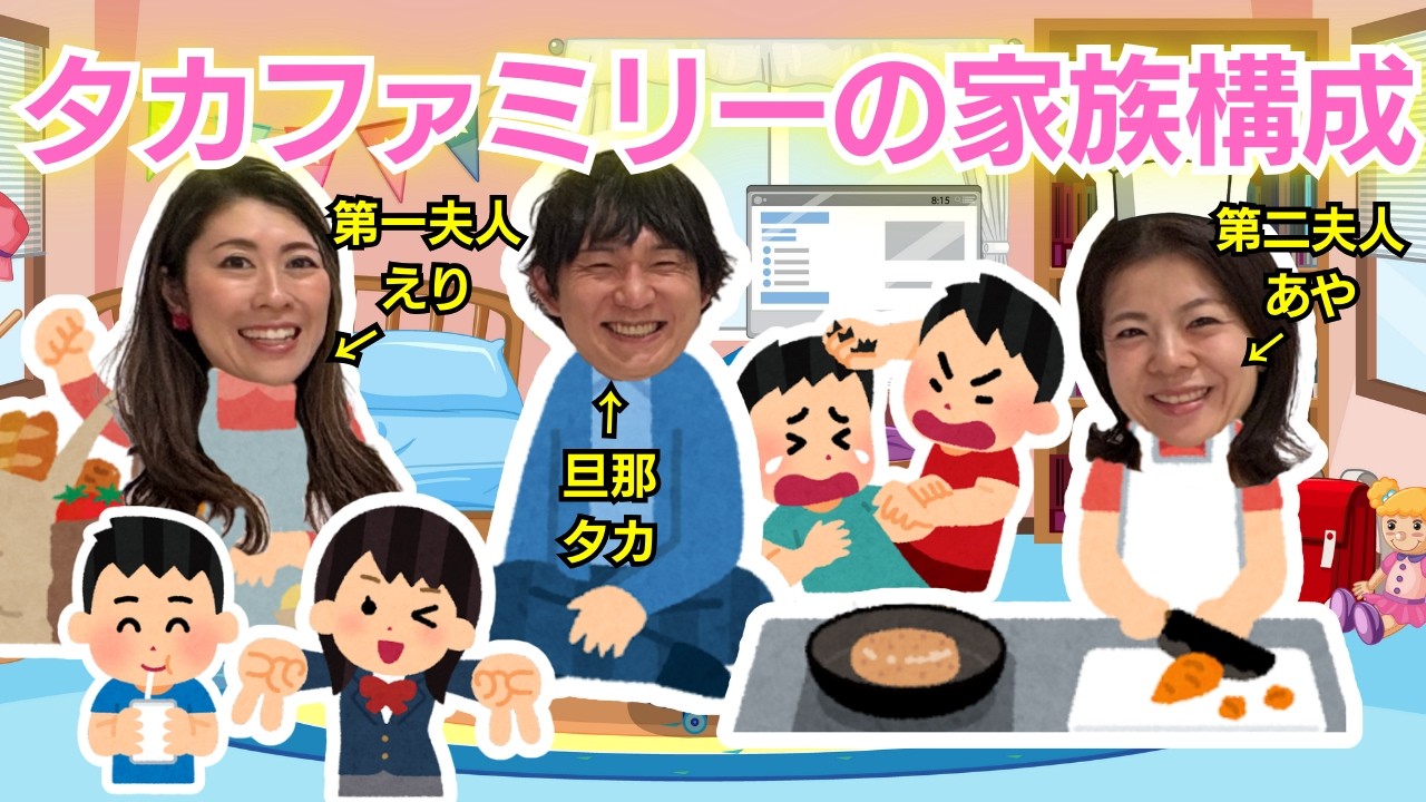 子どもは何人？気になる一夫多妻ファミリーの家族構成を大公開！！