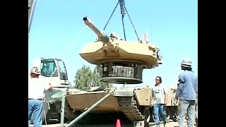 Taking the Turret Off the M1A1 Abrams Tank