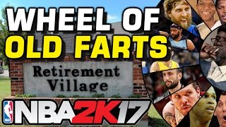 WHEEL OF BASKETBALL OLD FARTS