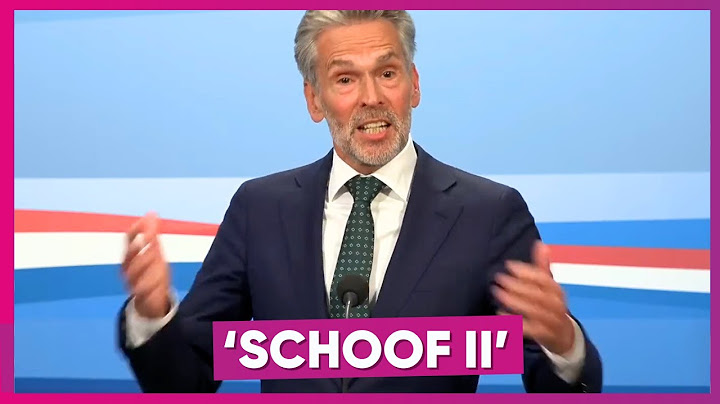 Schoof hint op nieuw kabinet