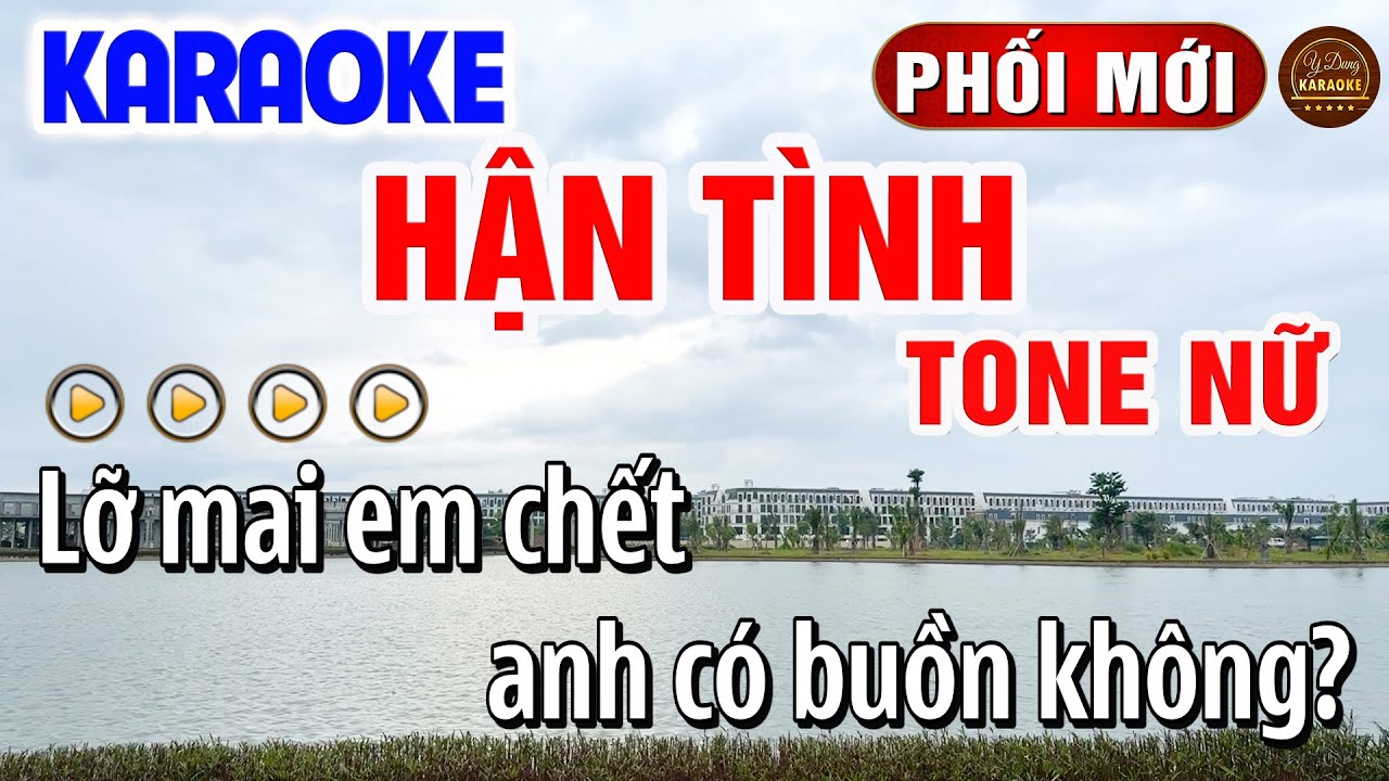 Hận Tình Karaoke Tone Nữ Nhạc Sống Dễ Hát 2026 | Y Dung Karaoke