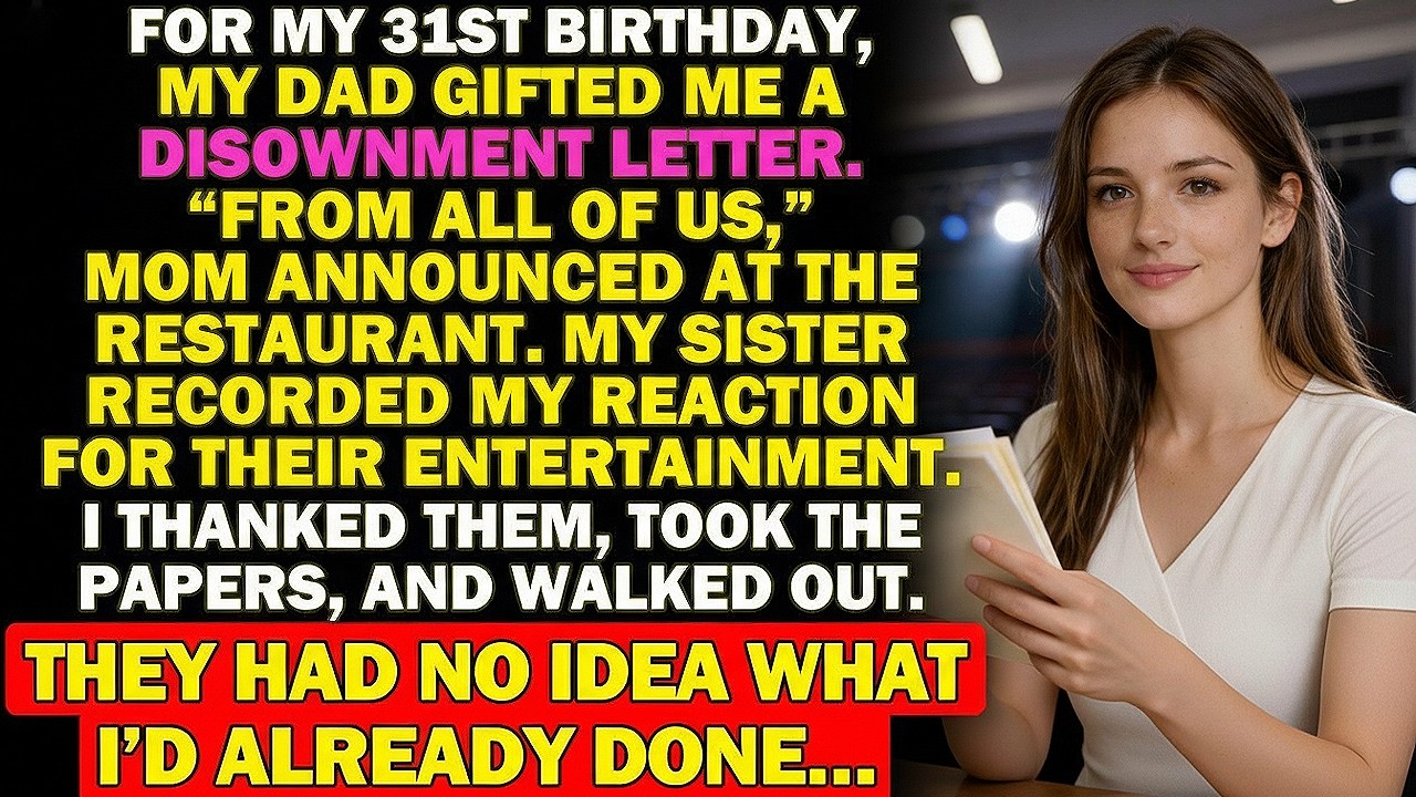 My Dad Gave Me Disownment Papers For My Birthday... Until The CEO Called My Name