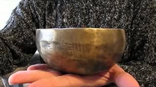 D172 Campana Tibetana Nota Fa4 373 Hz