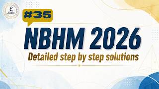 NBHM 2026 Que 35 Solution | MSc/PhD Exam | #nbhm #phd #csirnet #gate
