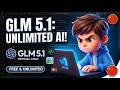 This Chinese GLM 5.1 FREE & UNLIMITED Agent Builds Unlimited Coding Apps,Generate Images & Audio
