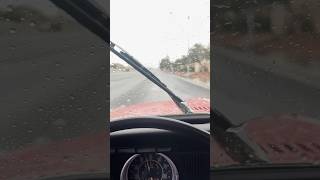 Rainy Saturday in the Bug #vw #superbeetle #rodderfiles #fusca @RodderFiles