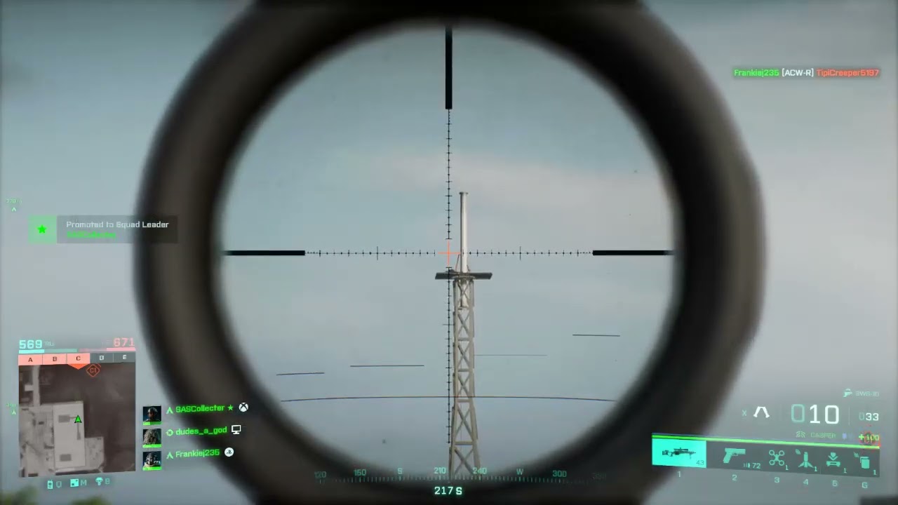 400m Headshot 6xScope