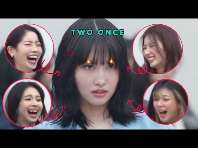 momo getting *roasted* by twice and even staff 😂 - YouTube