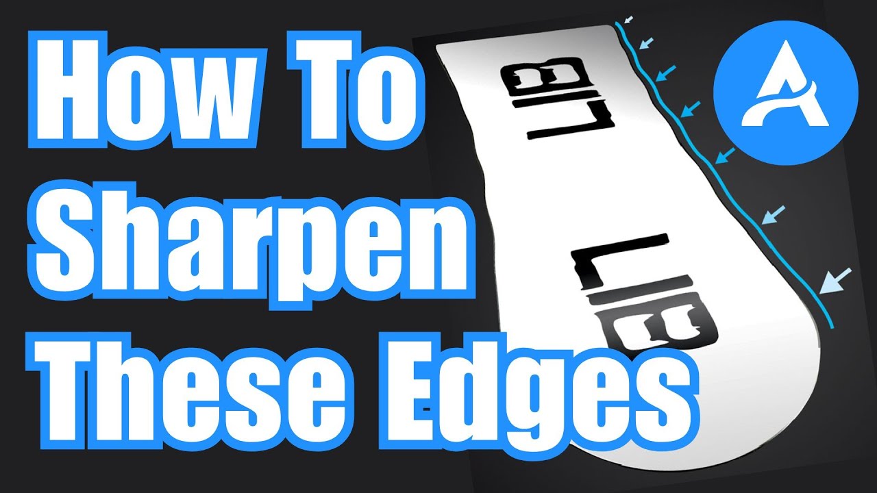 How To Tune Magne-Traction Edges / Serrated Snowboard Edges