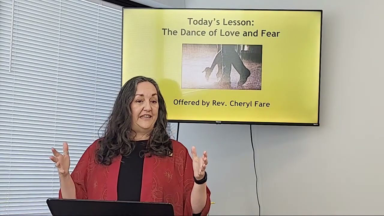 Rev Cheryl Fare, The Dance of Love and Fear