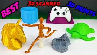 Best 3D Scanned 3D Prints - Revopoint INSPIRE 2