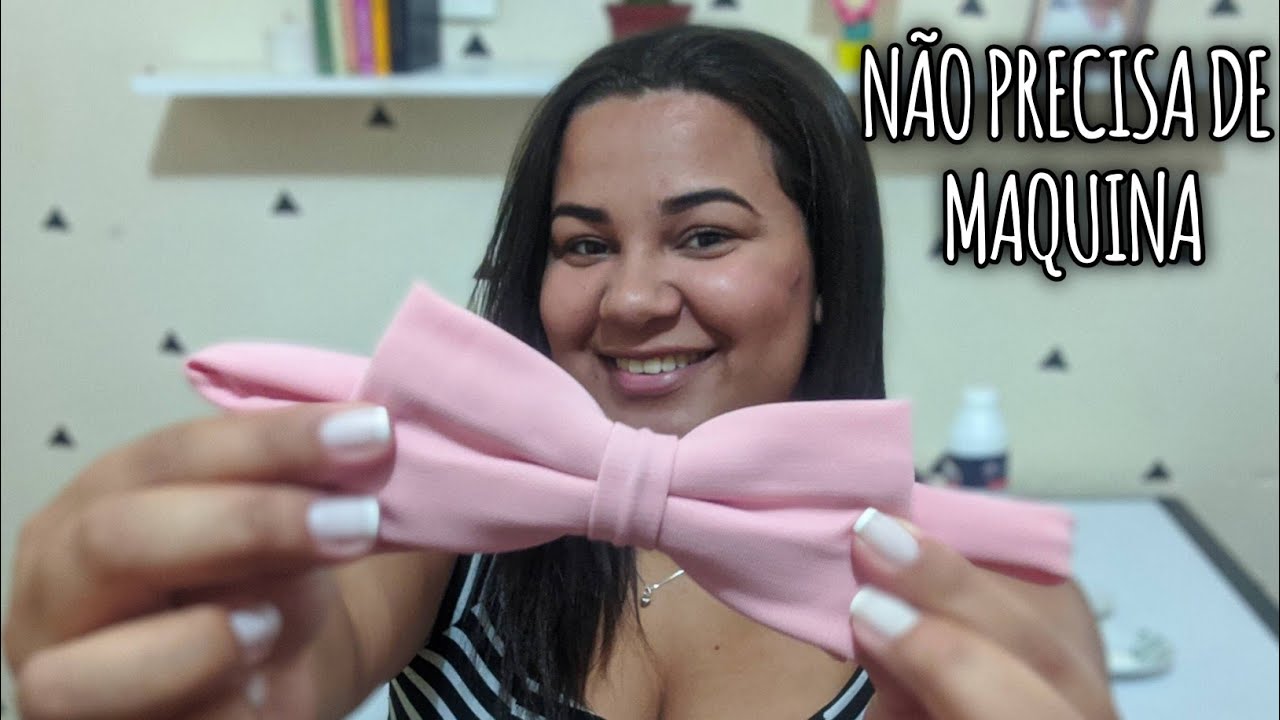 GRAVATA BORBOLETA SEM MAQUINA DE COSTURA | *Completa*