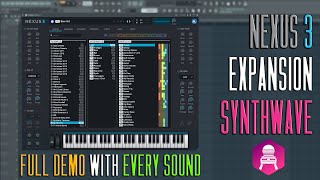 ReFX Nexus 3 | Expansion Synthwave | Full Demo with Every Sound