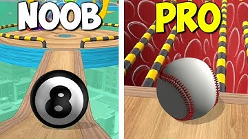 Noob VS Pro | Going Ball - Speedrun Gameplay Level 157