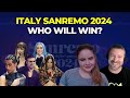 Italy Sanremo 2024: Who Will Win?