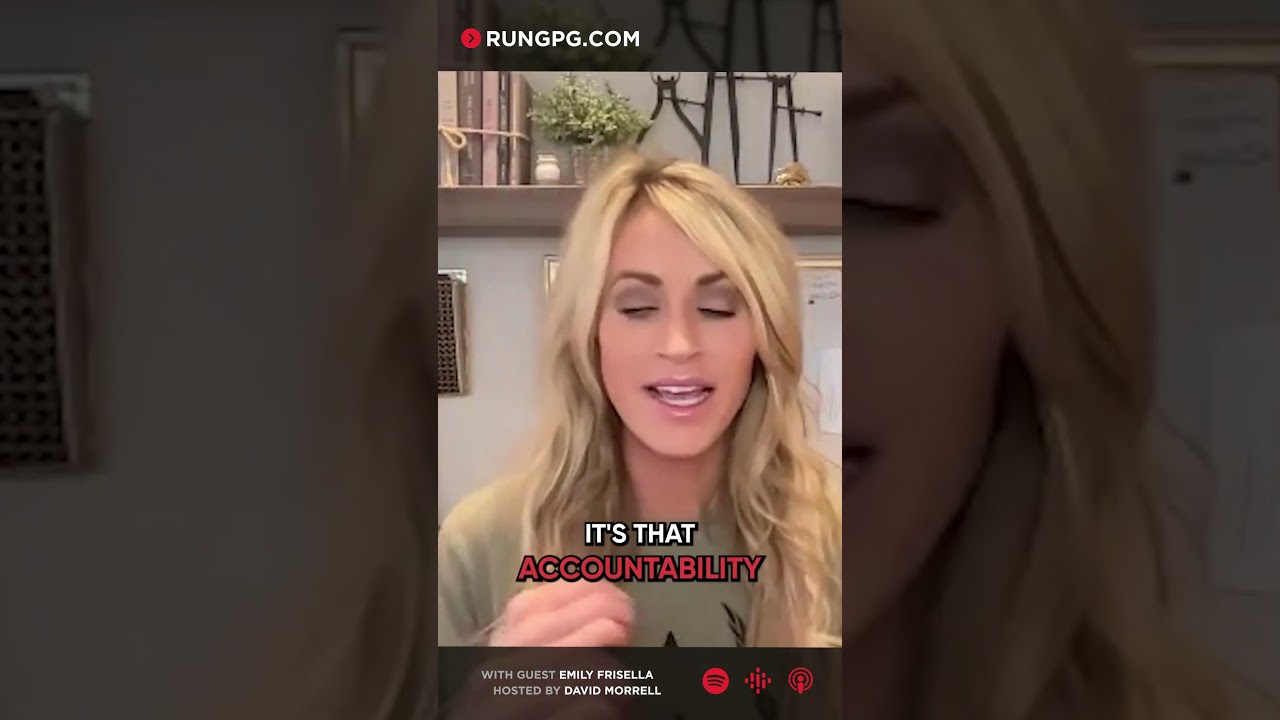 Accountability w/ Emily Frisella @RunGPG Podcast